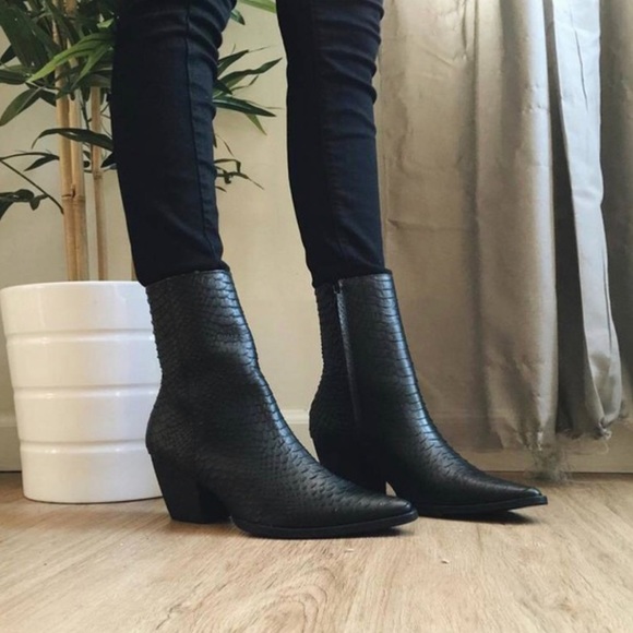 Matisse caty boot black snake Clearance